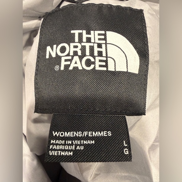 The North Face Women’s Long Waterproof Hooded Parka Jacket Gray Size L - Picture 12 of 12
